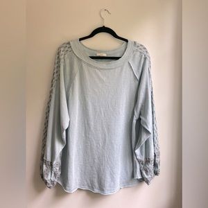 Oversized Long Sleeve Tshirt - Easel Brand